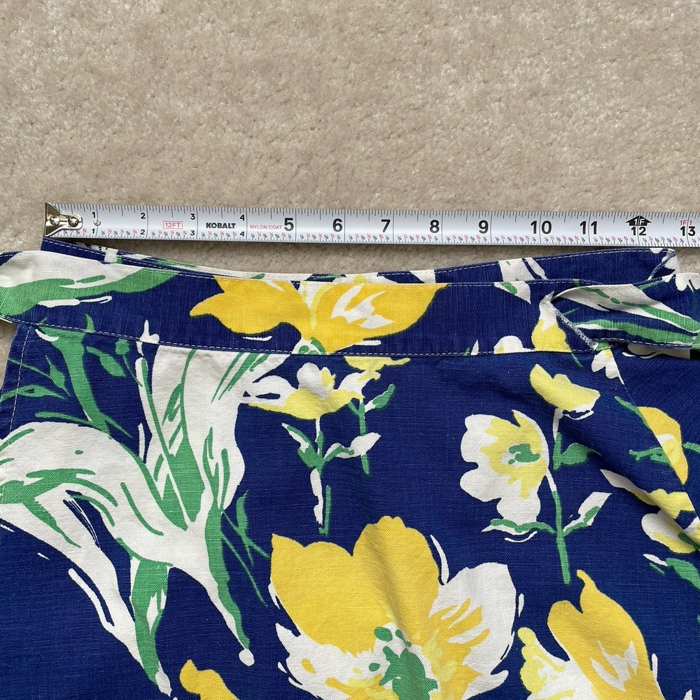 Vintage Katasha's Unusuals Wrap Tie A-Line Skirt Medium Floral Whimsical - Picture 3 of 8